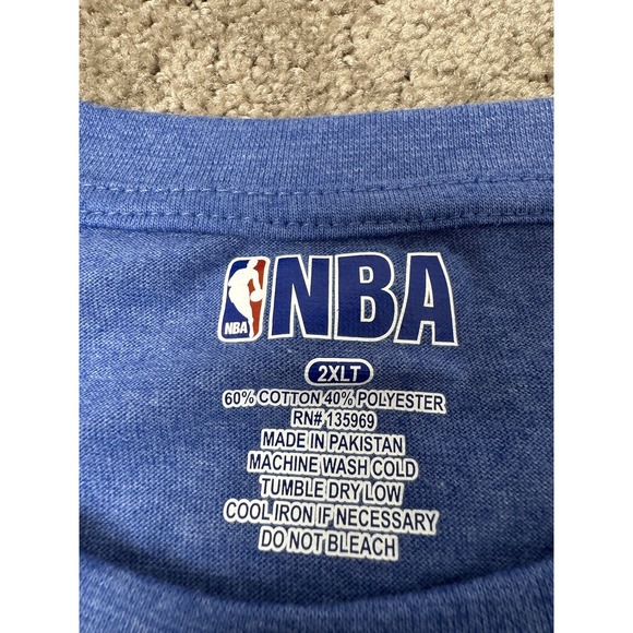 Men's Long Sleeve Dallas Mavericks blue long sleeve shirt #NBA Size XXL - Picture 5 of 7